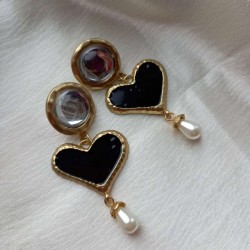 Boucles d'Oreilles - Coeur...