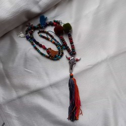 Collier / Sautoir - Hippie...