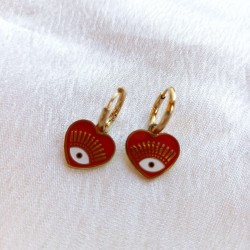 Boucles d'Oreilles - Coeur...