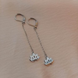 Boucles d'Oreilles - Lotus...