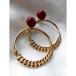 Boucles d'oreilles - Anneau...