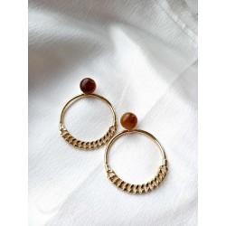 Boucles d'oreilles - Anneau...