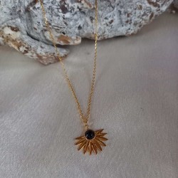 Collier Demi-Feuille