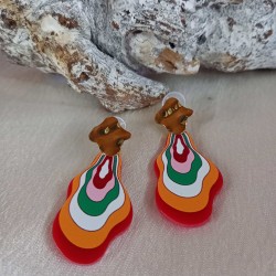 Boucles d'Oreilles - Retro