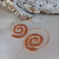 Boucles d'Oreilles - Spiral