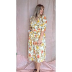 VINTAGE - Robe Fleur